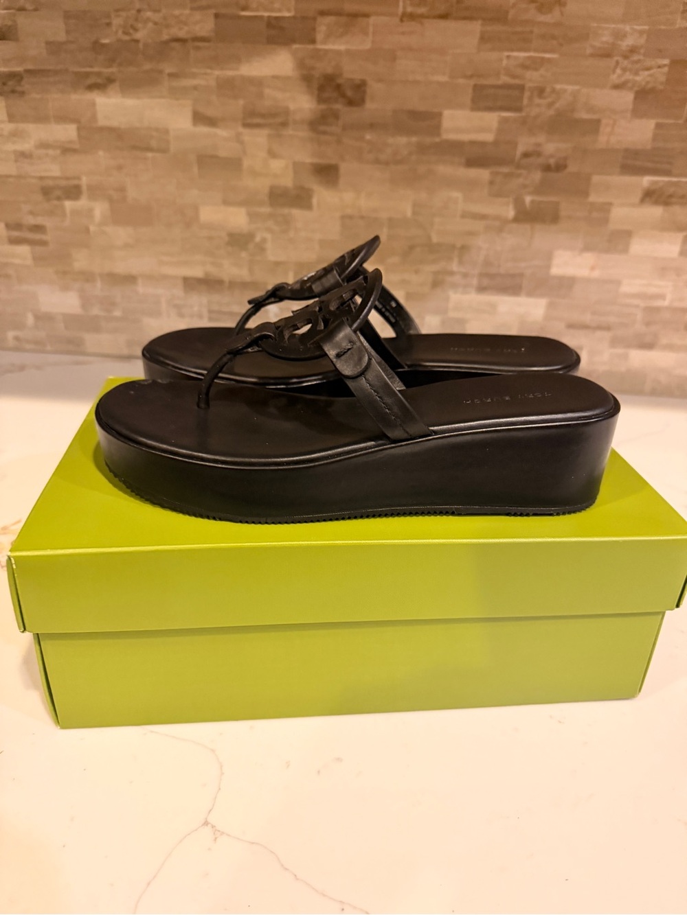 Tory Burch Miller Wedge Sandals